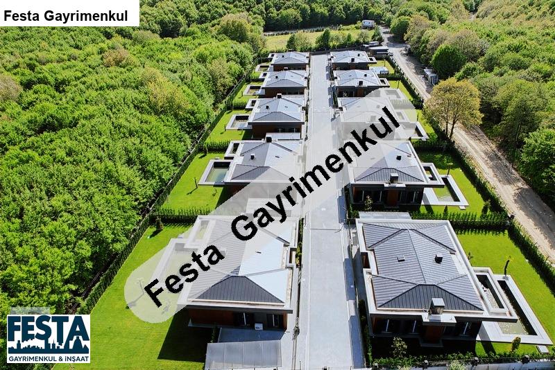 muaz altun'dan satılık ormanla komşu tek katlı müstakil villalar